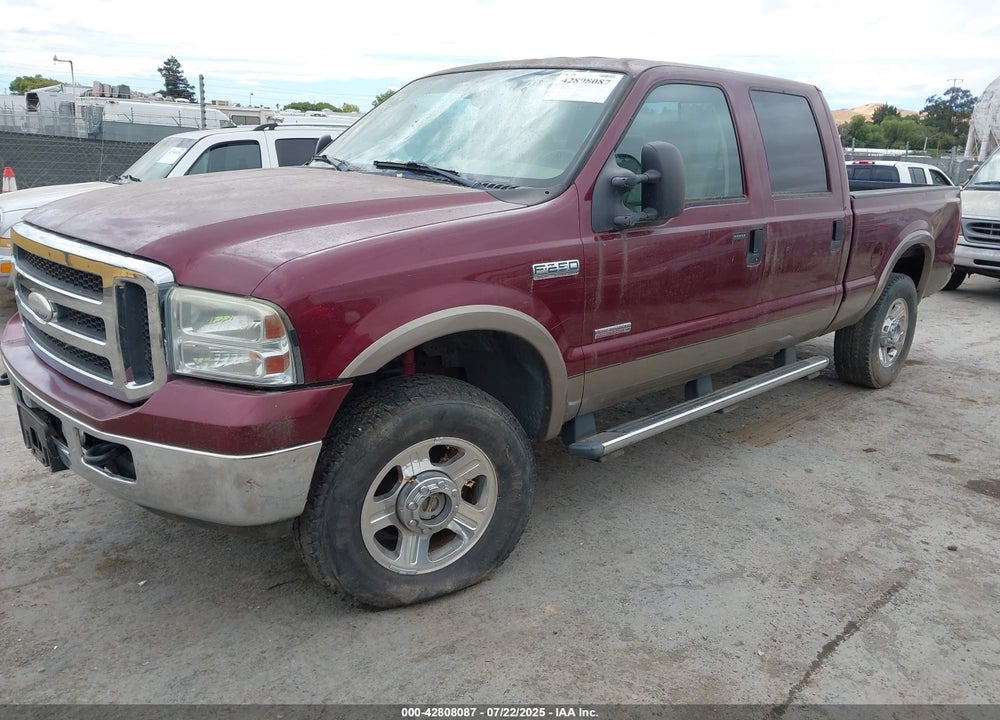 2005 FORD F-250 LARIAT/XL/XLT VIN: 1FTSW21P45EC40063