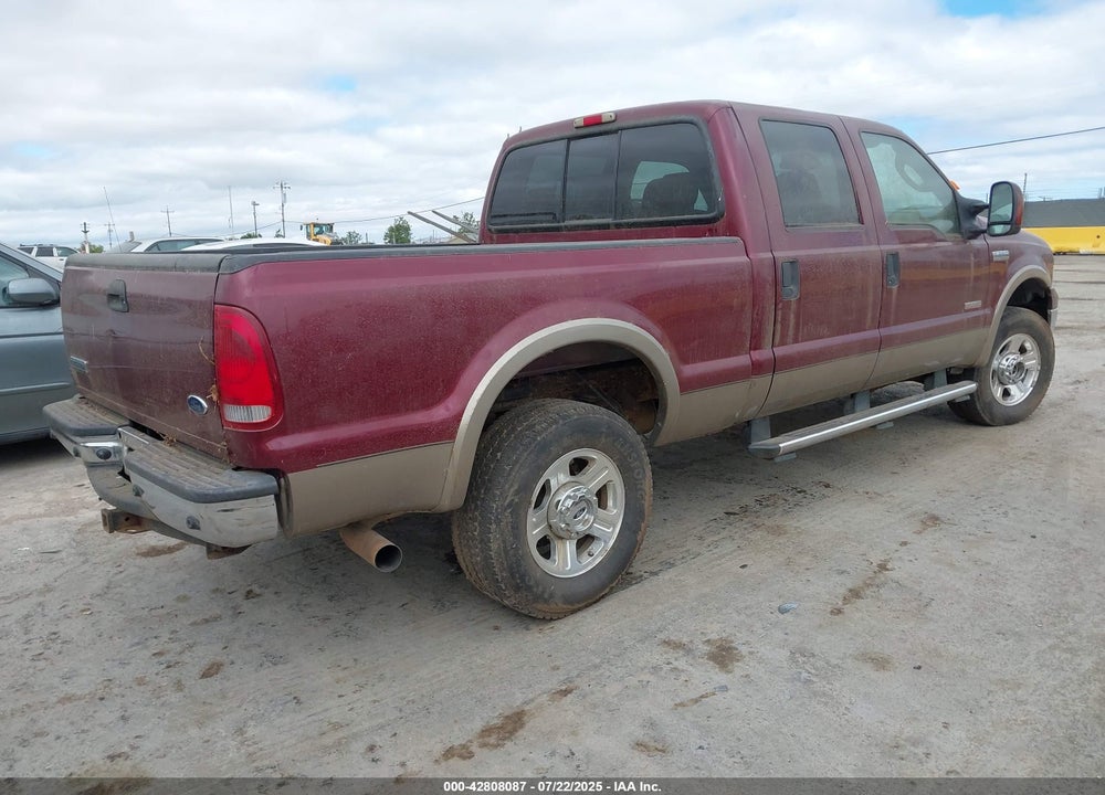 2005 FORD F-250 LARIAT/XL/XLT VIN: 1FTSW21P45EC40063