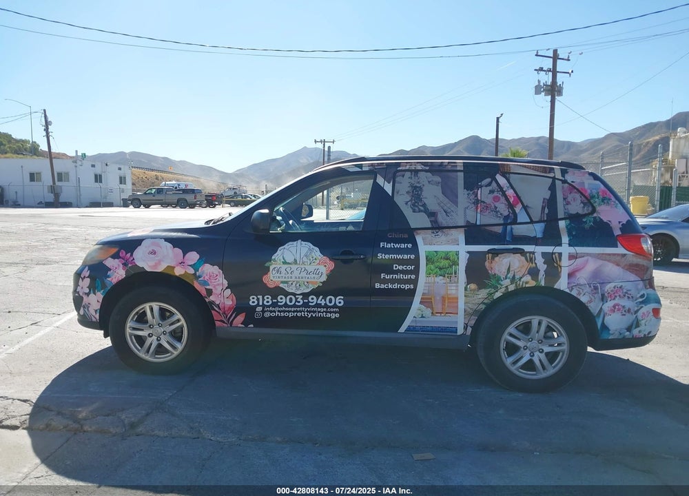 2010 HYUNDAI SANTA FE GLS VIN: 5NMSG3AB6AH369274