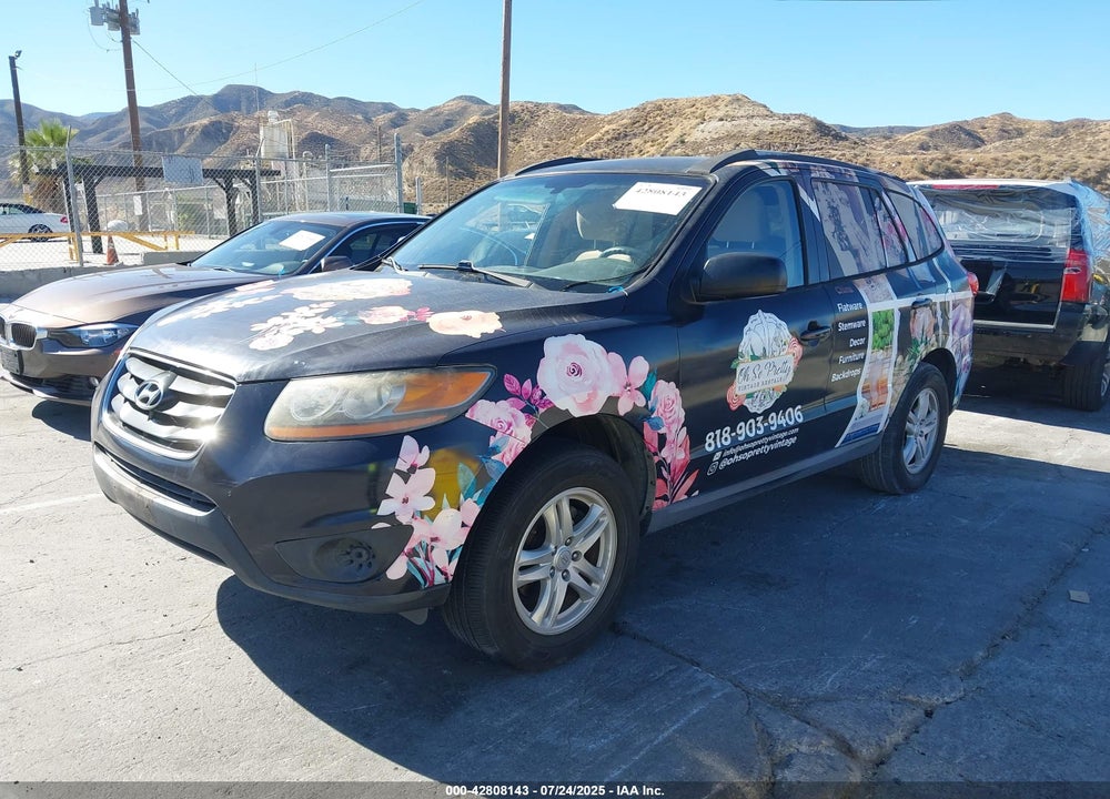 2010 HYUNDAI SANTA FE GLS VIN: 5NMSG3AB6AH369274