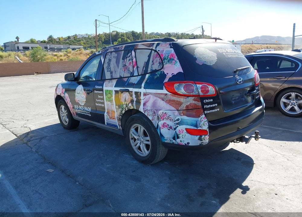 2010 HYUNDAI SANTA FE GLS VIN: 5NMSG3AB6AH369274