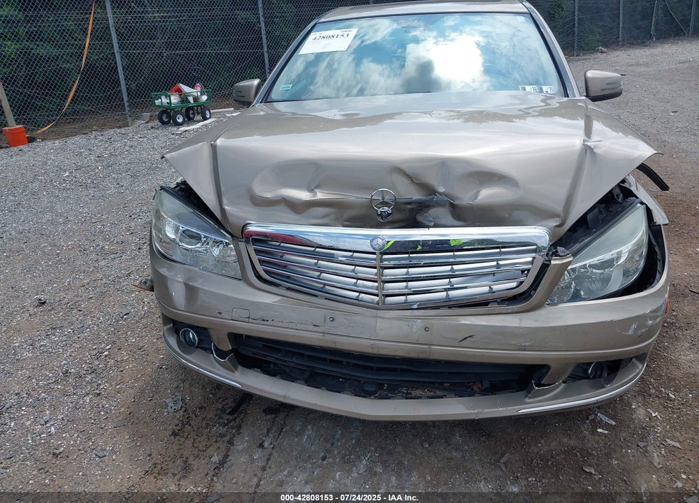 2010 MERCEDES-BENZ C CLASS VIN: WDDGF8BB6AF412471