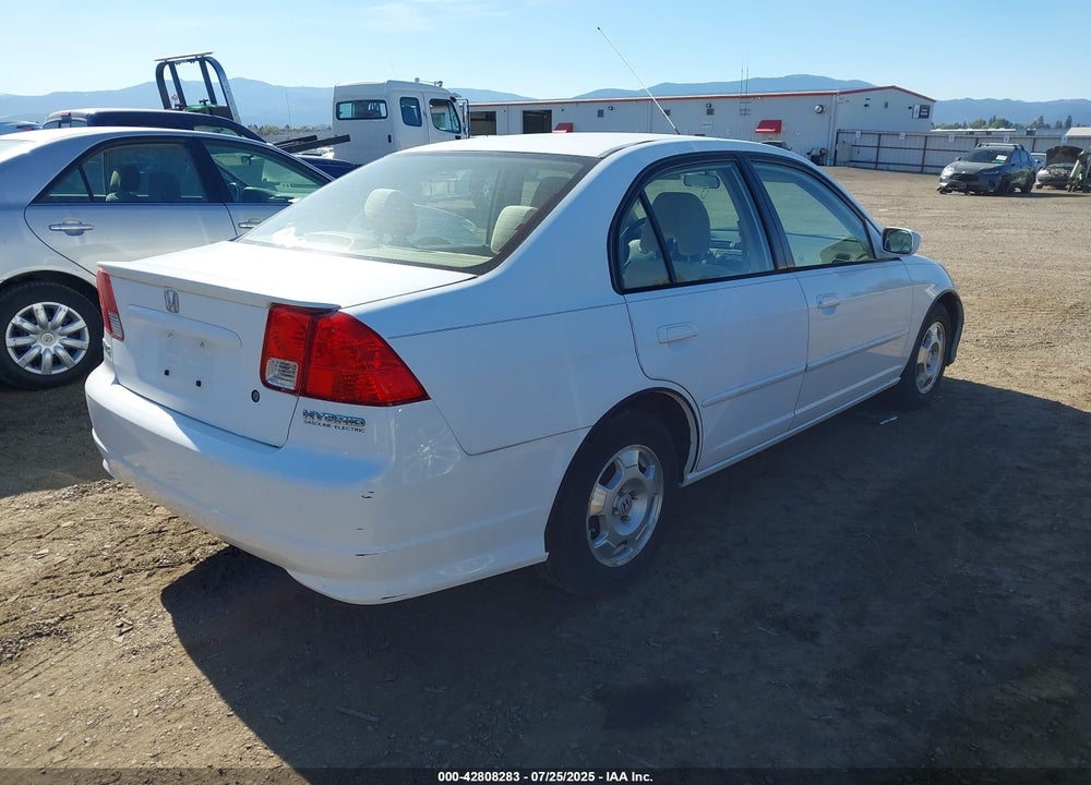 2004 HONDA CIVIC HYBRID VIN: JHMES96604S014313