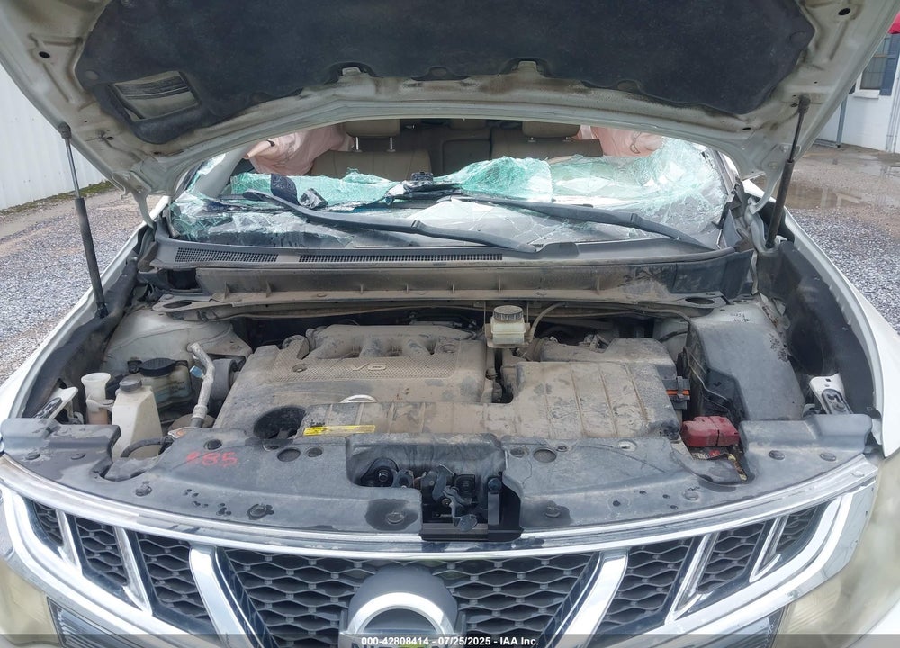 2012 NISSAN MURANO VIN: JN8AZ1MU6CW108724