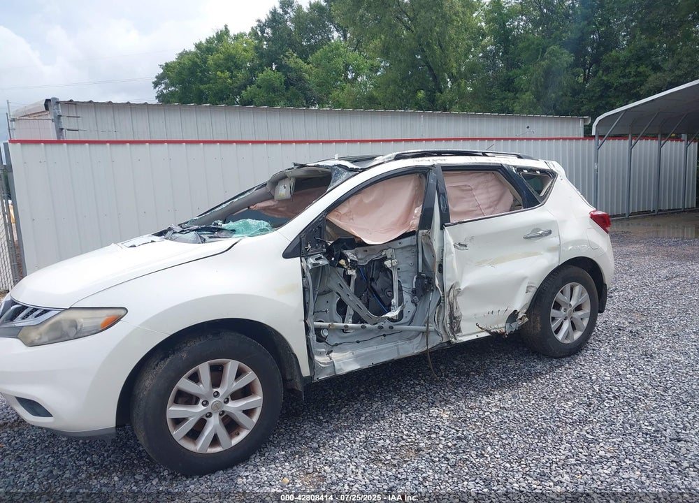 2012 NISSAN MURANO VIN: JN8AZ1MU6CW108724
