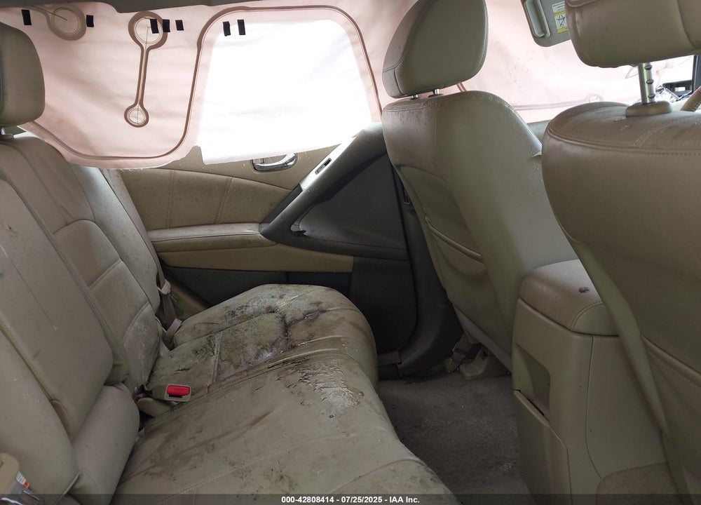2012 NISSAN MURANO VIN: JN8AZ1MU6CW108724