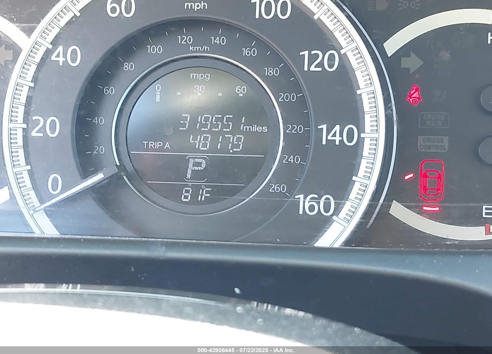 2014 HONDA ACCORD VIN: 1HGCR2F89EA051561