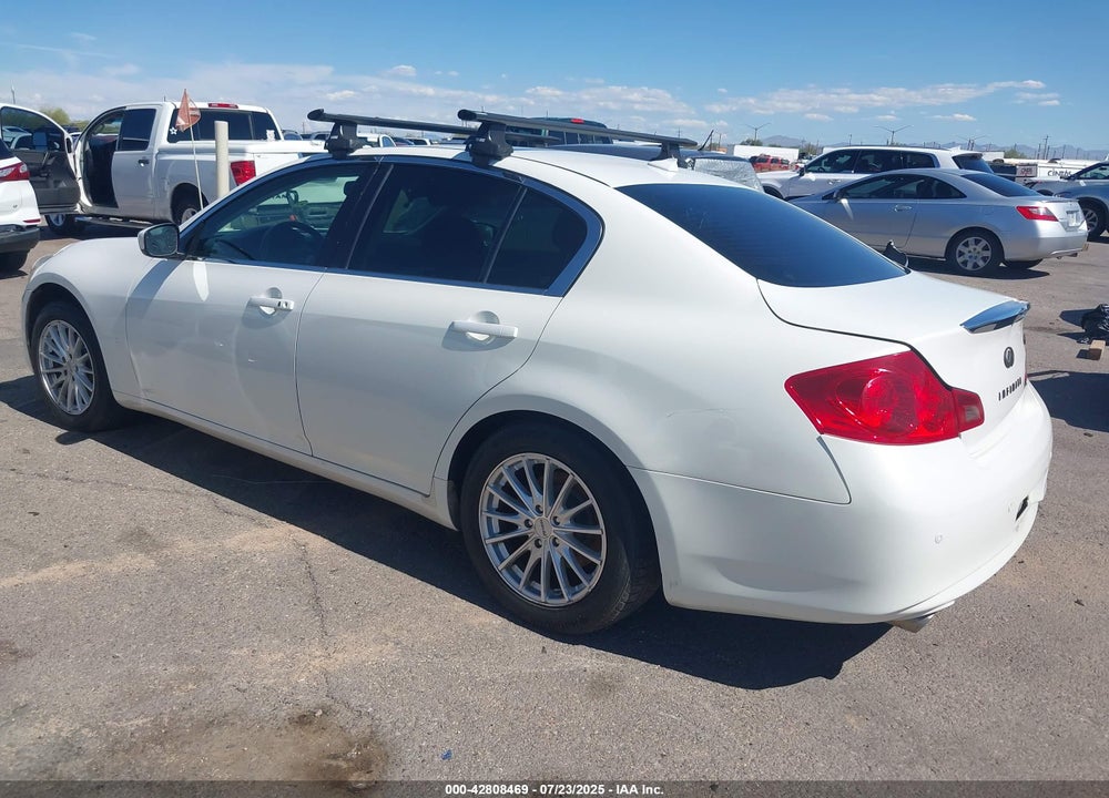 2011 INFINITI G37X VIN: JN1CV6AR1BM405538