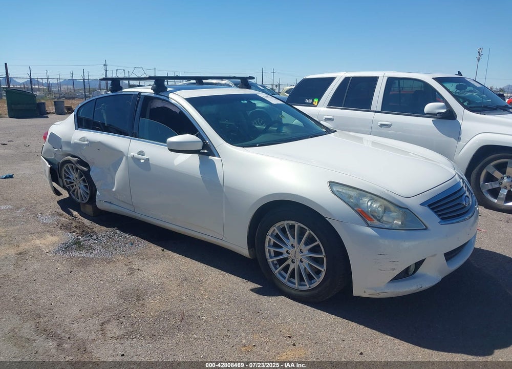 2011 INFINITI G37X VIN: JN1CV6AR1BM405538