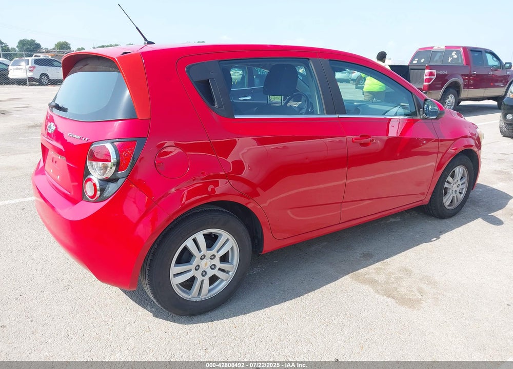 2012 CHEVROLET SONIC VIN: 1G1JC6SH3C4111925