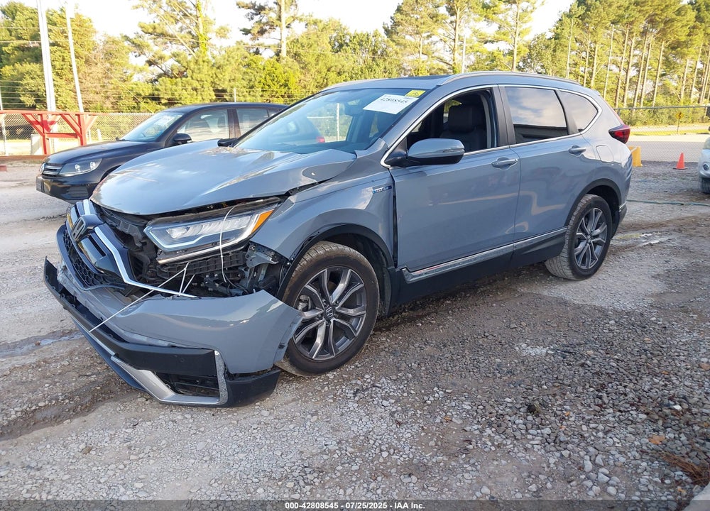 2021 HONDA CR-V HYBRID TOURING VIN: 7FART6H90ME006011