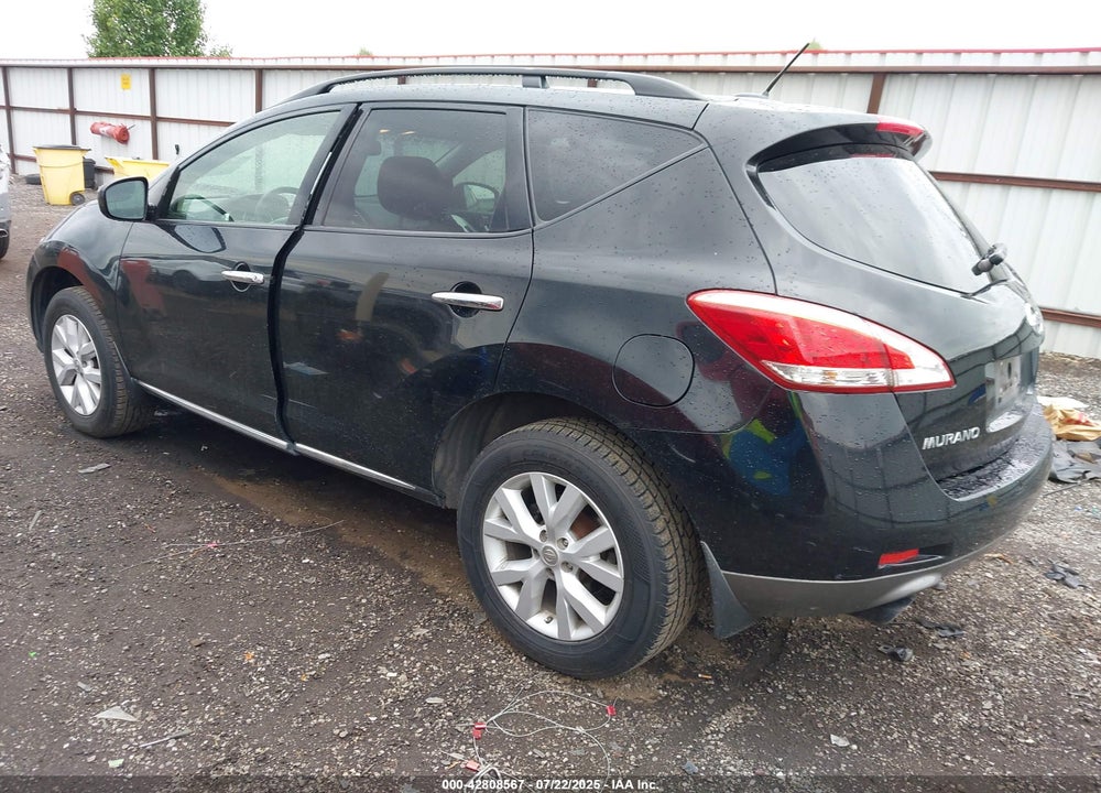 2012 NISSAN MURANO VIN: JN8AZ1MW1CW227735