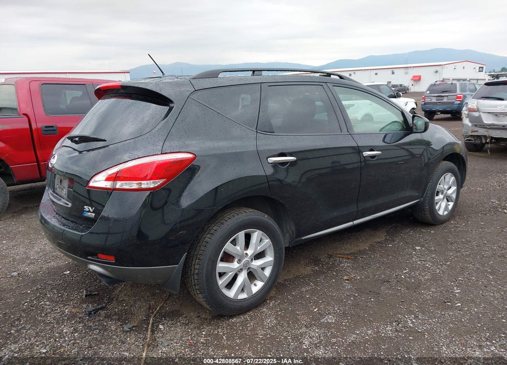 2012 NISSAN MURANO VIN: JN8AZ1MW1CW227735
