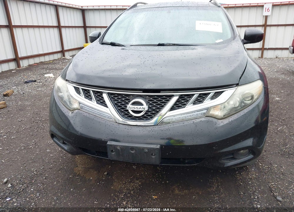 2012 NISSAN MURANO VIN: JN8AZ1MW1CW227735