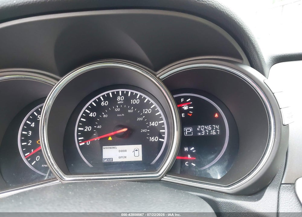 2012 NISSAN MURANO VIN: JN8AZ1MW1CW227735