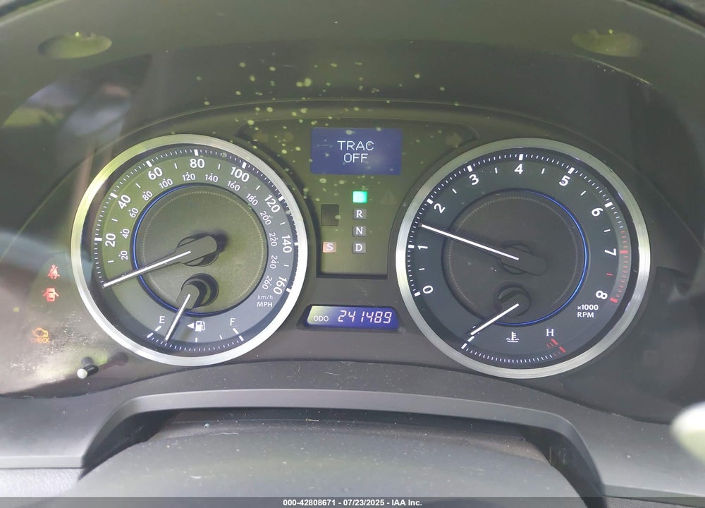 2013 LEXUS IS 250 VIN: JTHBF5C24D5188949