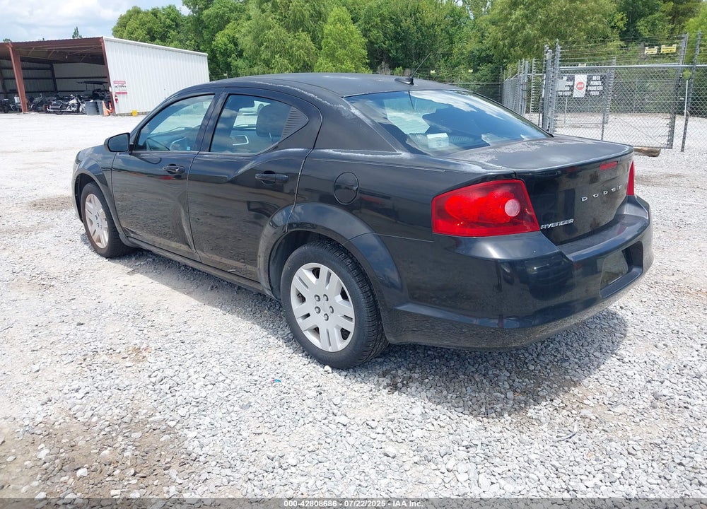 2012 DODGE AVENGER VIN: 1C3CDZAB1CN215159