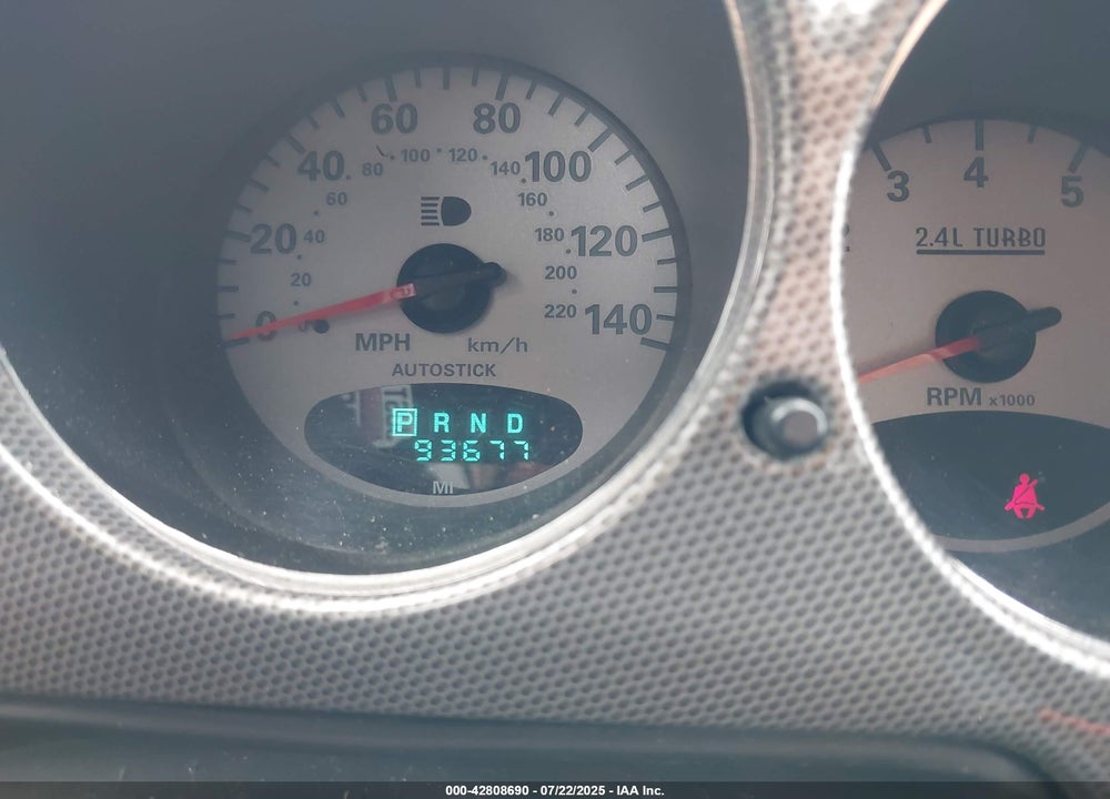 2004 CHRYSLER PT CRUISER GT VIN: 3C8FY78G84T357687