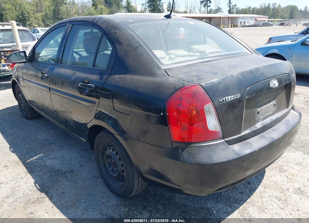 2007 HYUNDAI ACCENT VIN: KMHCN46C37U113835