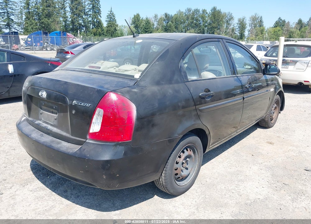 2007 HYUNDAI ACCENT VIN: KMHCN46C37U113835