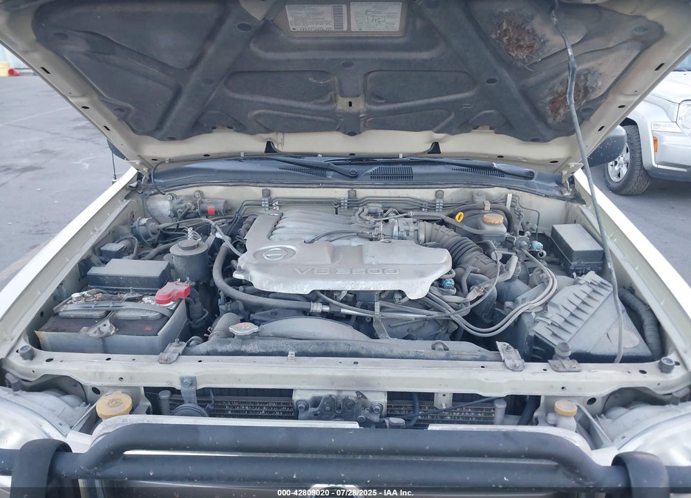 2002 NISSAN PATHFINDER VIN: JN8DR09Y82W709621