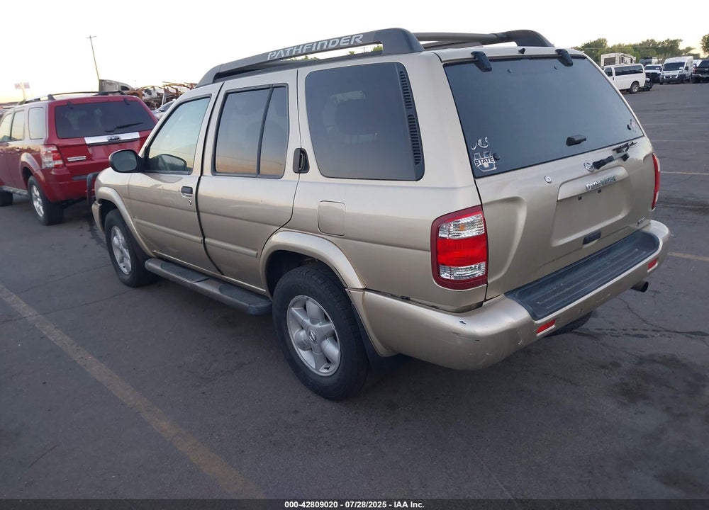 2002 NISSAN PATHFINDER VIN: JN8DR09Y82W709621