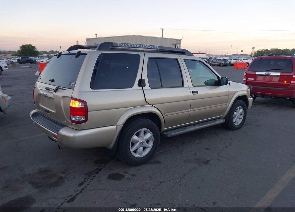 2002 NISSAN PATHFINDER VIN: JN8DR09Y82W709621