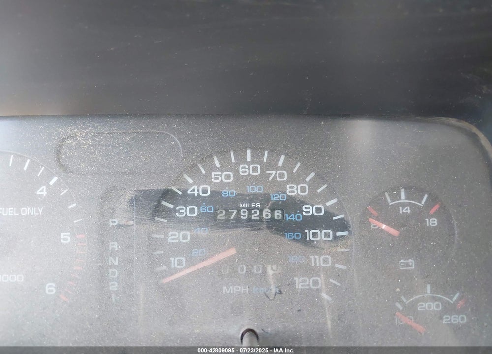 1997 DODGE RAM 1500 ST VIN: 3B7HF13Y2VG747806