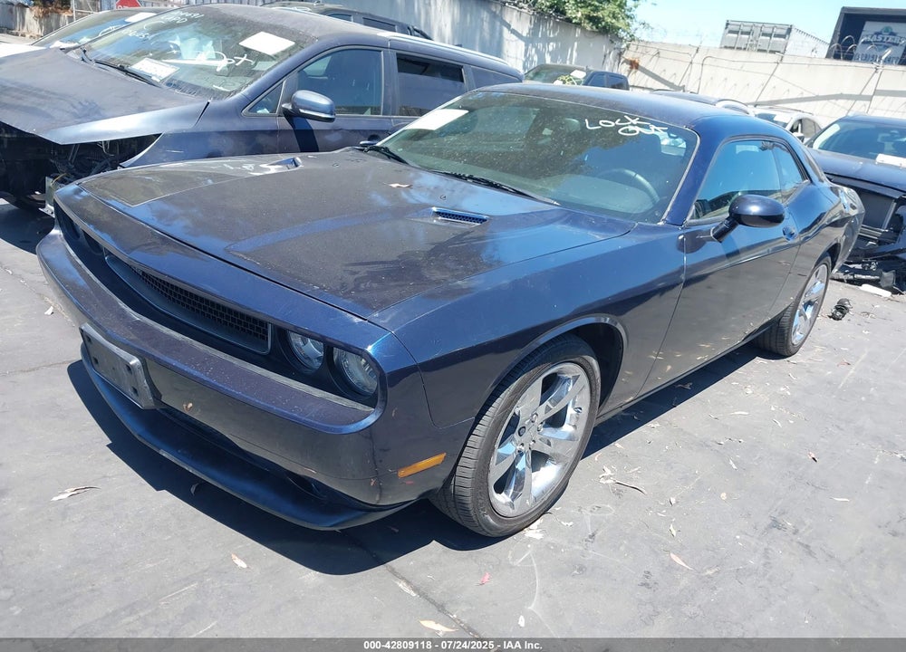 2012 DODGE CHALLENGER VIN: 2C3CDYAGXCH295107