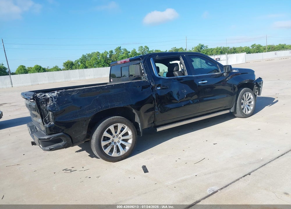 2021 CHEVROLET SILVERADO 1500 4WD SHORT BED HIGH COUNTRY VIN: 3GCUYHEL4MG166583