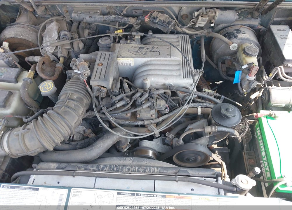 1997 FORD EXPLORER VIN: 1FMDU35P3VZB23593