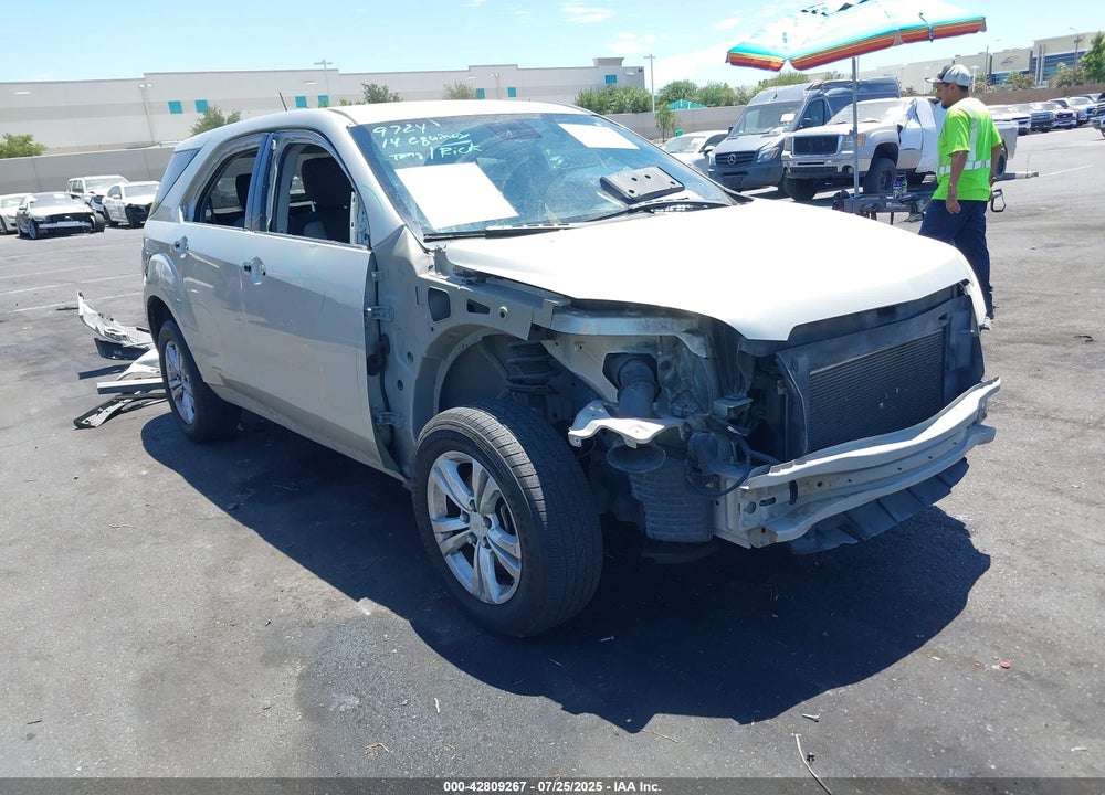 2014 CHEVROLET EQUINOX VIN: 2GNALAEK0E6314443