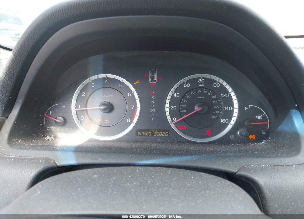 2008 HONDA ACCORD 2.4 EX-L VIN: 1HGCP26878A009111