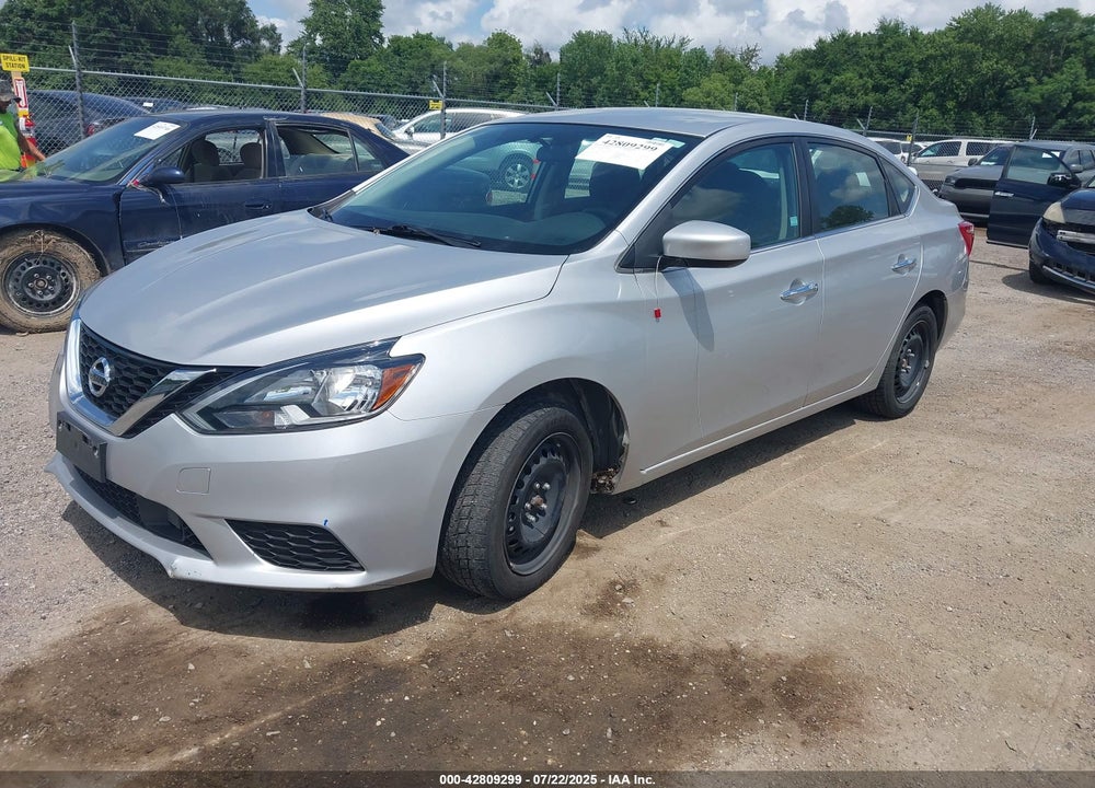 2019 NISSAN SENTRA S VIN: 3N1AB7AP2KY367139