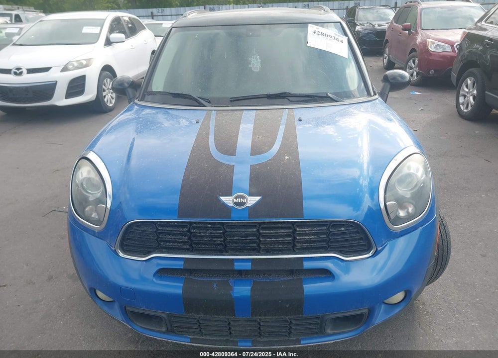 2012 MINI COOPER VIN: WMWZC5C57CWL61906