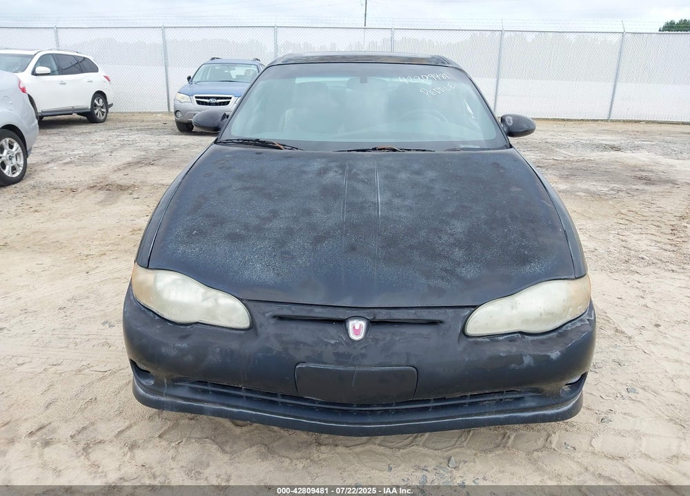 2003 CHEVROLET MONTE CARLO SS VIN: 2G1WX12K539302879