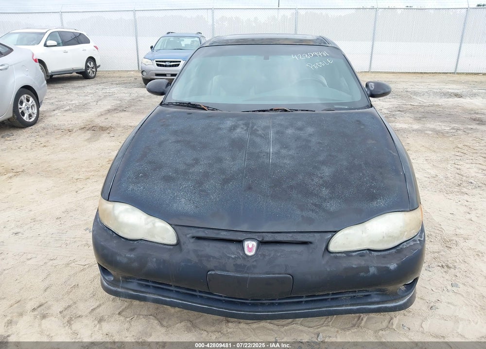 2003 CHEVROLET MONTE CARLO SS VIN: 2G1WX12K539302879