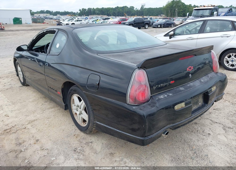 2003 CHEVROLET MONTE CARLO SS VIN: 2G1WX12K539302879