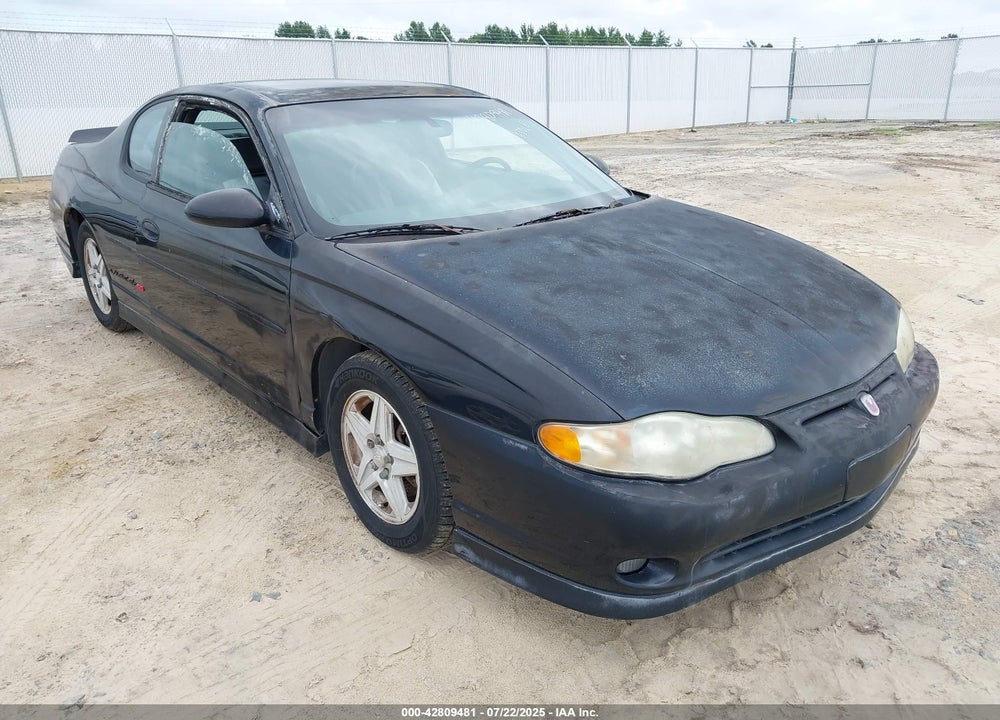 2003 CHEVROLET MONTE CARLO SS VIN: 2G1WX12K539302879