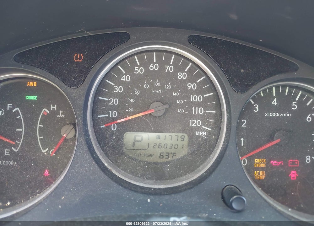 2008 SUBARU FORESTER VIN: JF1SG636X8H712798