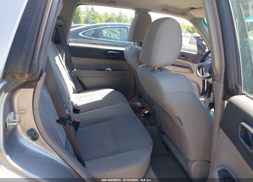 2008 SUBARU FORESTER VIN: JF1SG636X8H712798