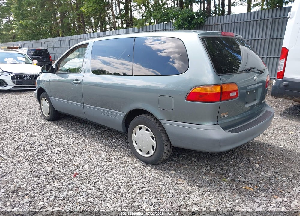 1998 TOYOTA SIENNA VIN: 4T3GF19C6WU081736