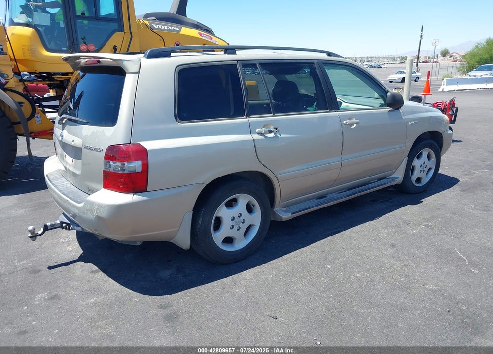 2005 TOYOTA HIGHLANDER VIN: JTEDP21A250090710