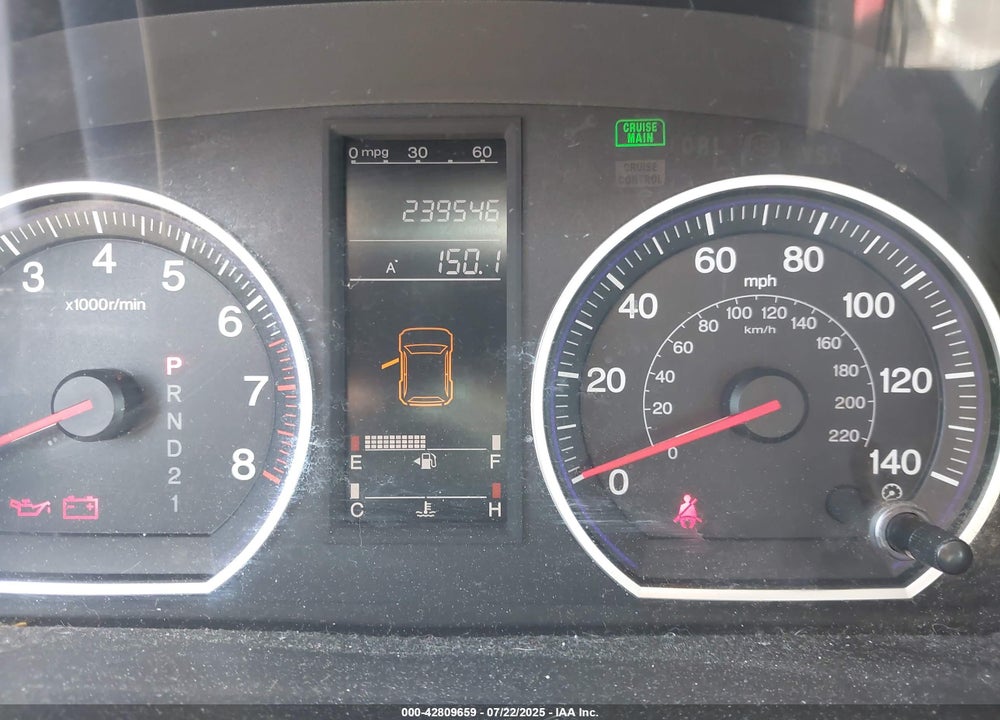 2009 HONDA CR-V LX VIN: JHLRE48389C012975