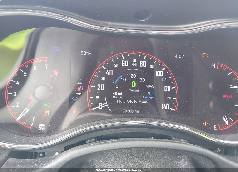 2014 DODGE DURANGO VIN: 1C4SDHCT5EC972488