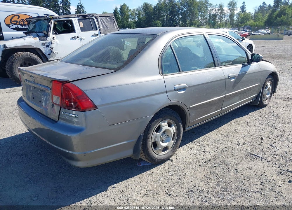 2005 HONDA CIVIC HYBRID VIN: JHMES96605S003667