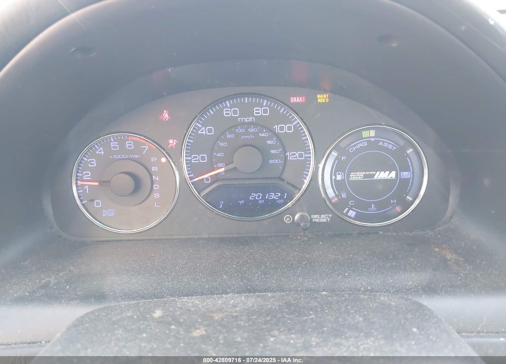 2005 HONDA CIVIC HYBRID VIN: JHMES96605S003667