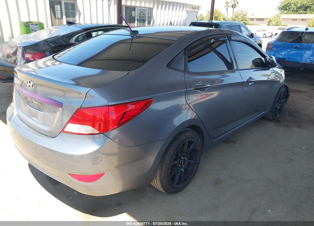 2017 HYUNDAI ACCENT VIN: KMHCT4AE9HU315028