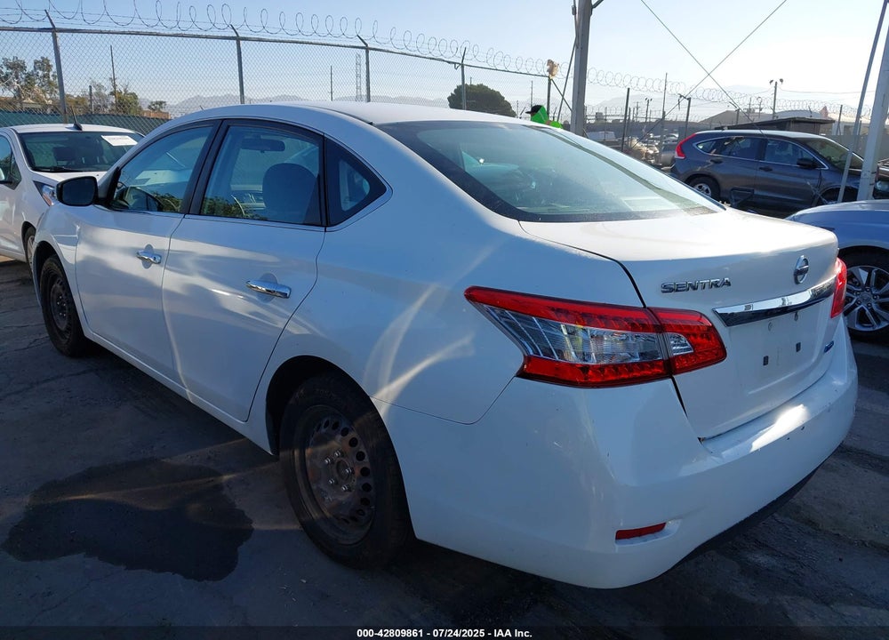 2014 NISSAN SENTRA VIN: 3N1AB7AP0EL646381
