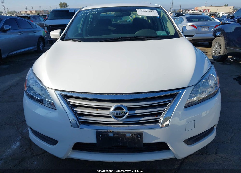 2014 NISSAN SENTRA VIN: 3N1AB7AP0EL646381